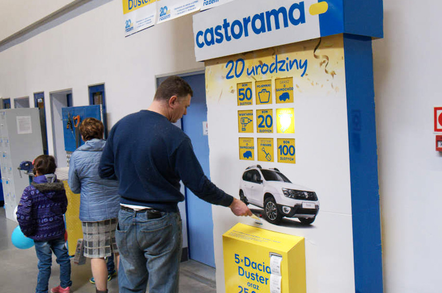 Axia Retail Terminale interaktywne Castorama